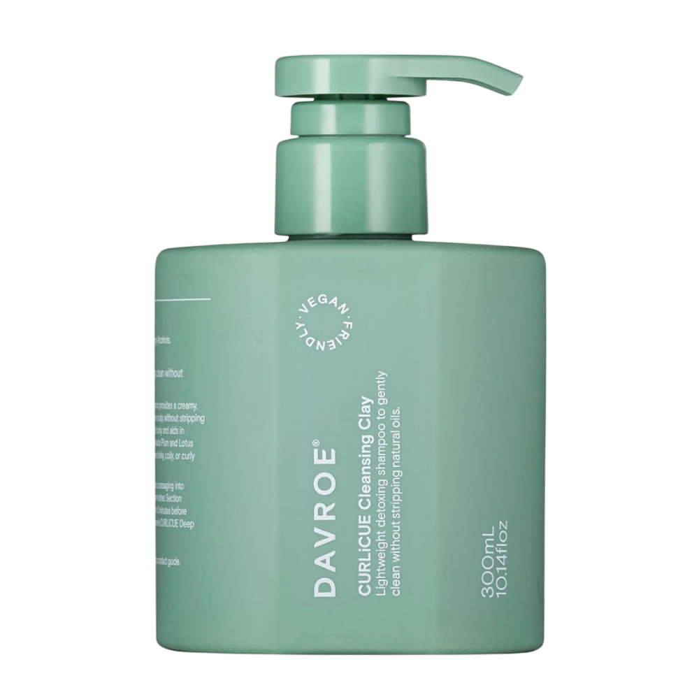 DAVROE Curlicue Cleansing Clay Shampoo 300ml - Детокс-шампунь з глиною